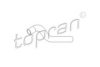 TOPRAN 206 702 Radiator Hose